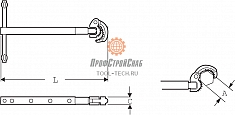 Размеры телескопического ключа для мойки Super-Ego